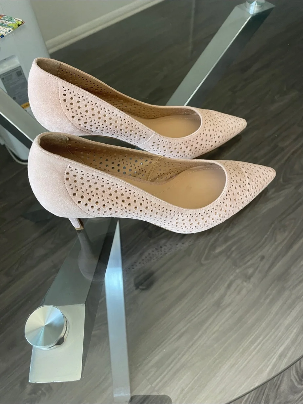 Alfani Step N Flex Women's Jeules Parf Pointed Toe Heels in Nude